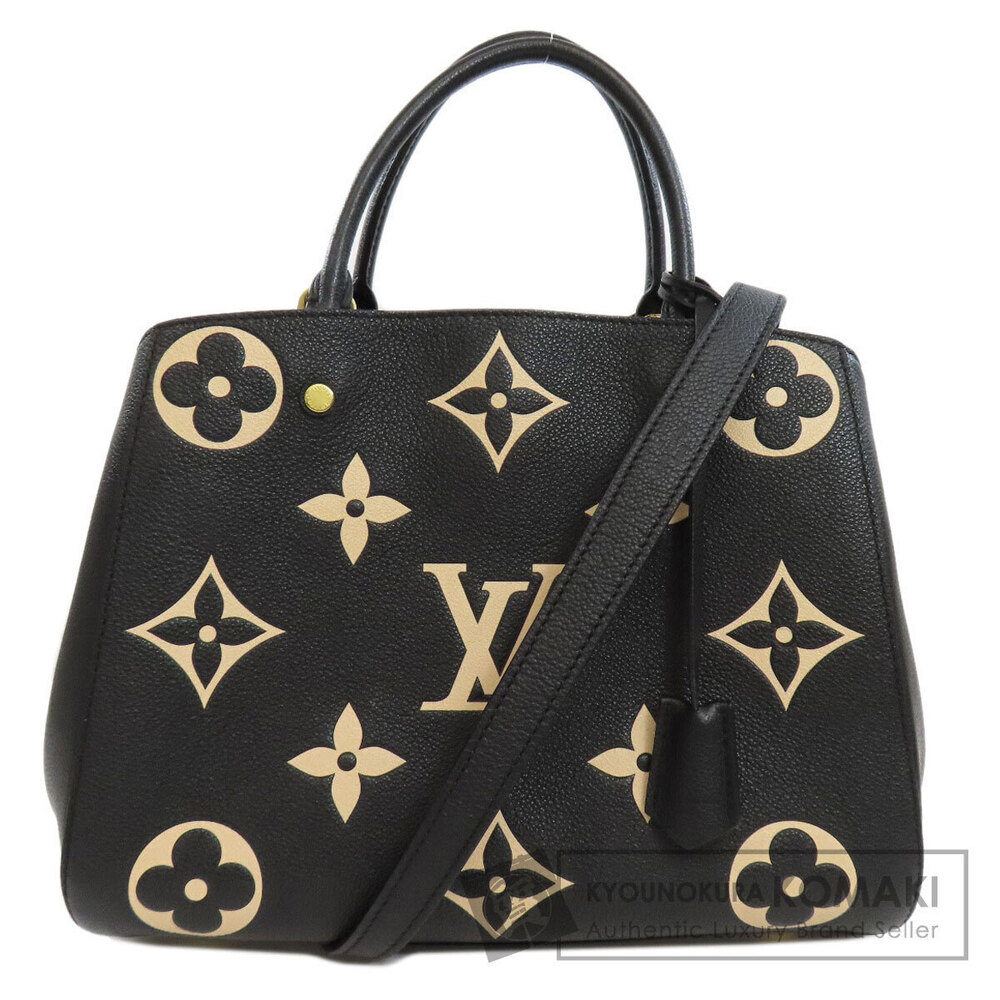Louis Vuitton Montaigne 2way Handbag Empreinte